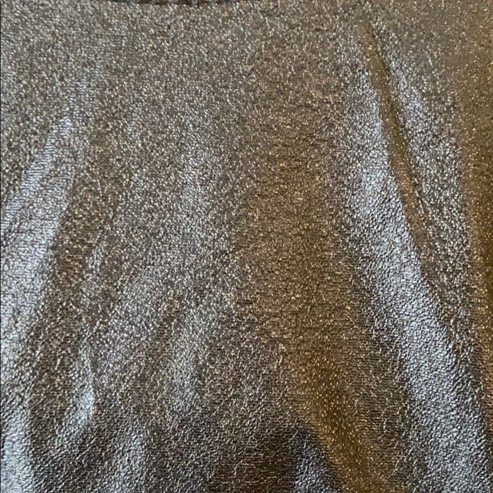Tinley Road Vegan Leather and Lace Tee - Picture 2 of 4